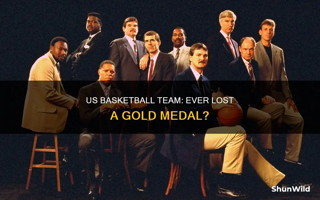 has the us ever lost the gold medal in basketball