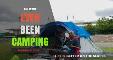 Has Trump Ever Slept Under the Stars? Camping Speculations