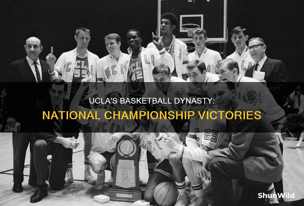 has ucla ever won a basketball national championship