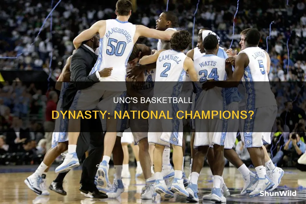 has unc won a national championship in basketball