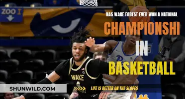 Wake Forest's Basketball National Championship Dreams