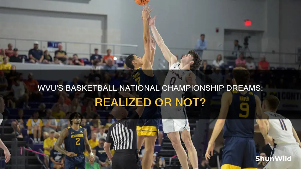 has wvu ever won a national championship in basketball