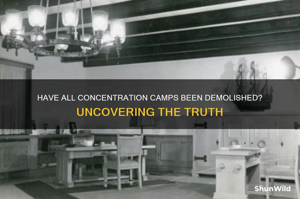have all the concentration camps been demolished