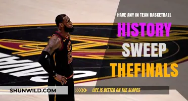 Basketball History: Teams that Swept the Finals