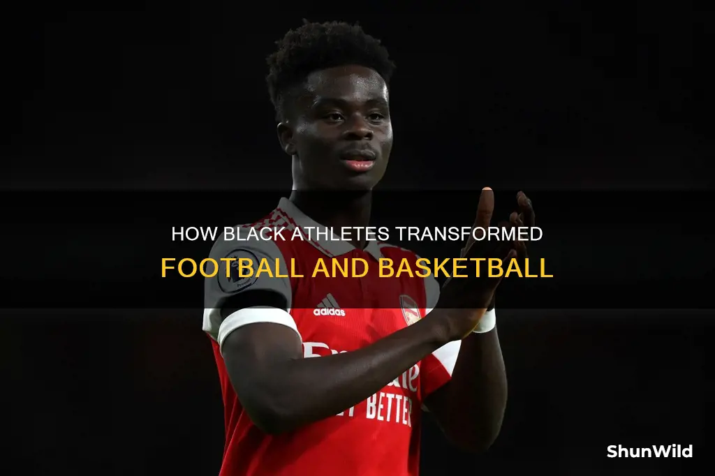 have blacks changed football like they have changed basketball