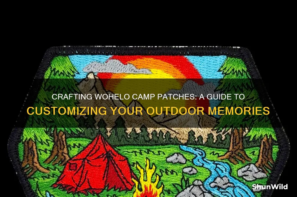 have camp patches made wohelo