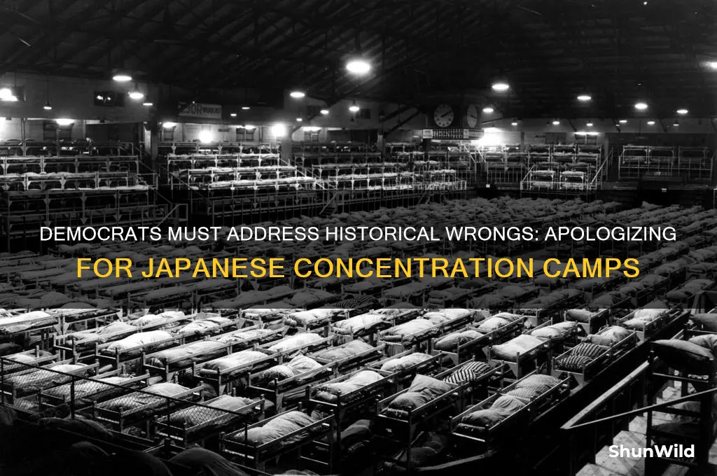 have democrats apologize for japanese concentration camps