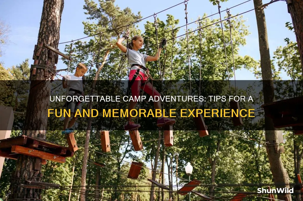 have fun at camp message
