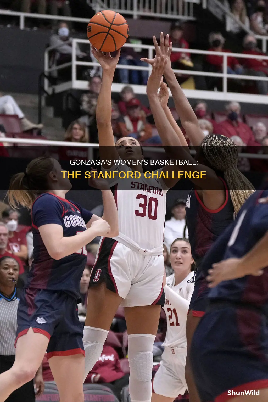 have gonzaga womens basketball ever beat stanford