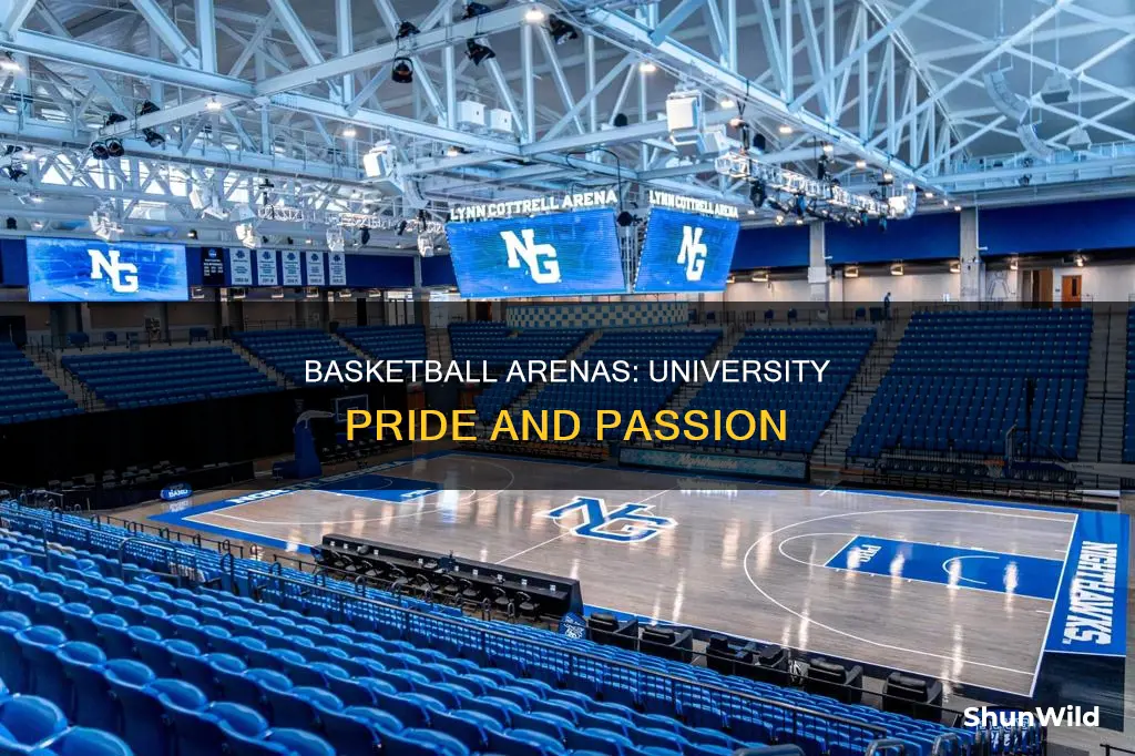 have set university basketball arena