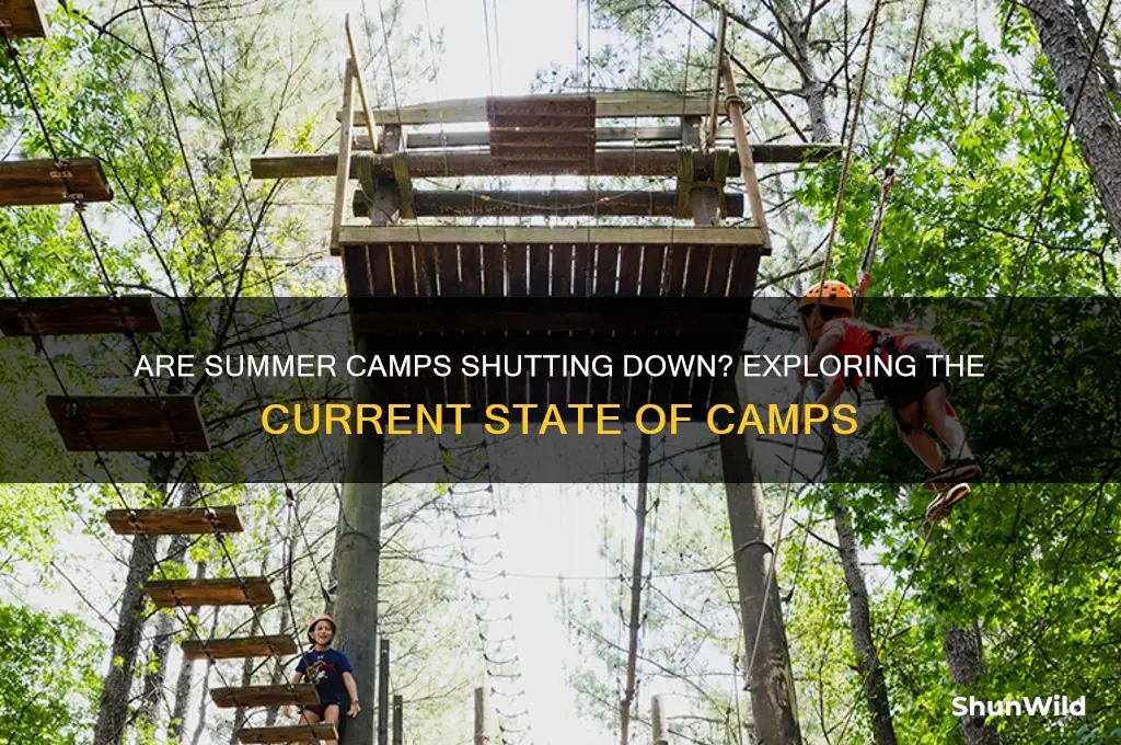 have summer camps closed