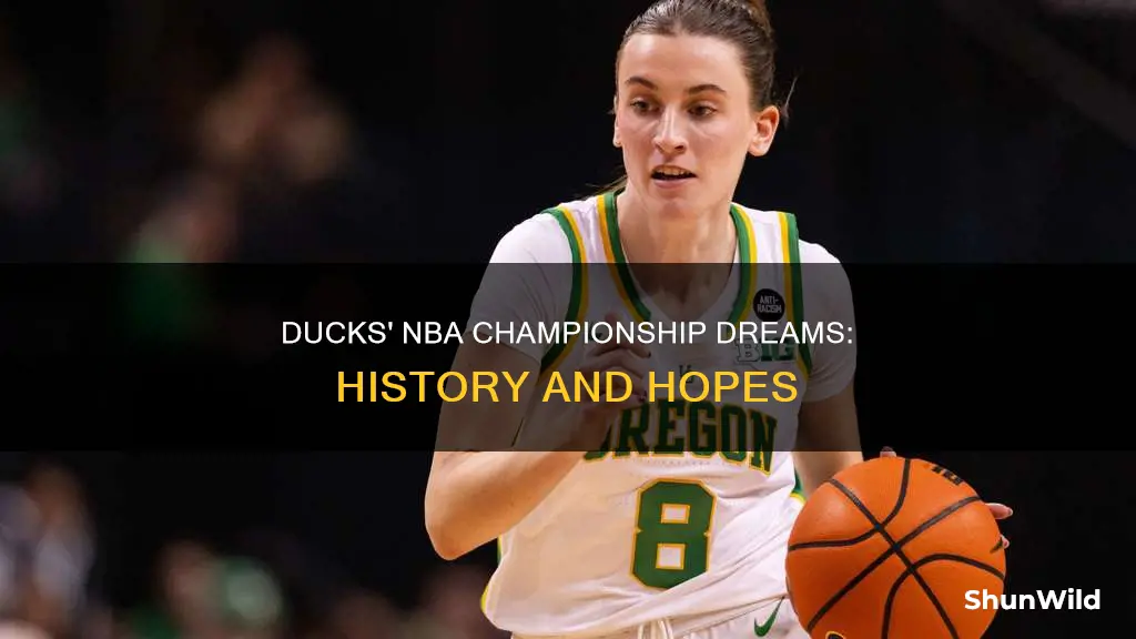 have the ducks ever won a championship in basketball