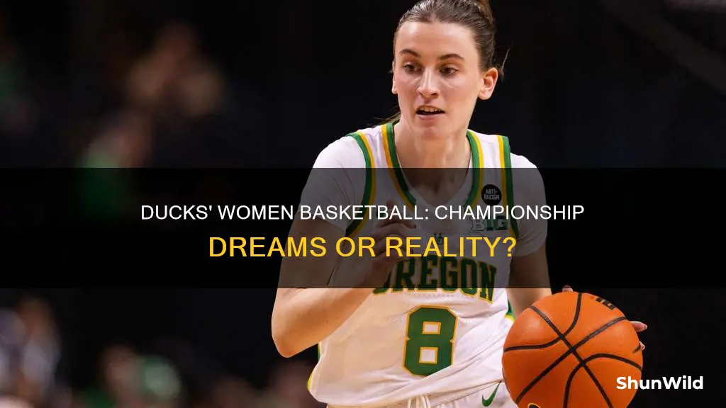 have the womans ducks ever won a championship in basketball