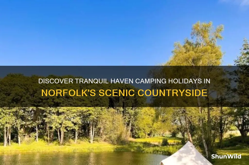 haven camping holidays in norfolk