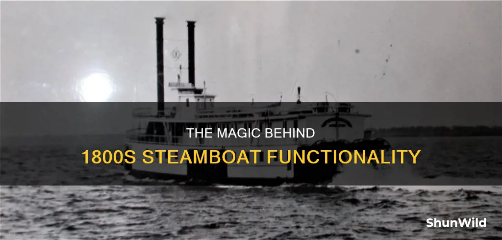 how a 1800 steem boat works