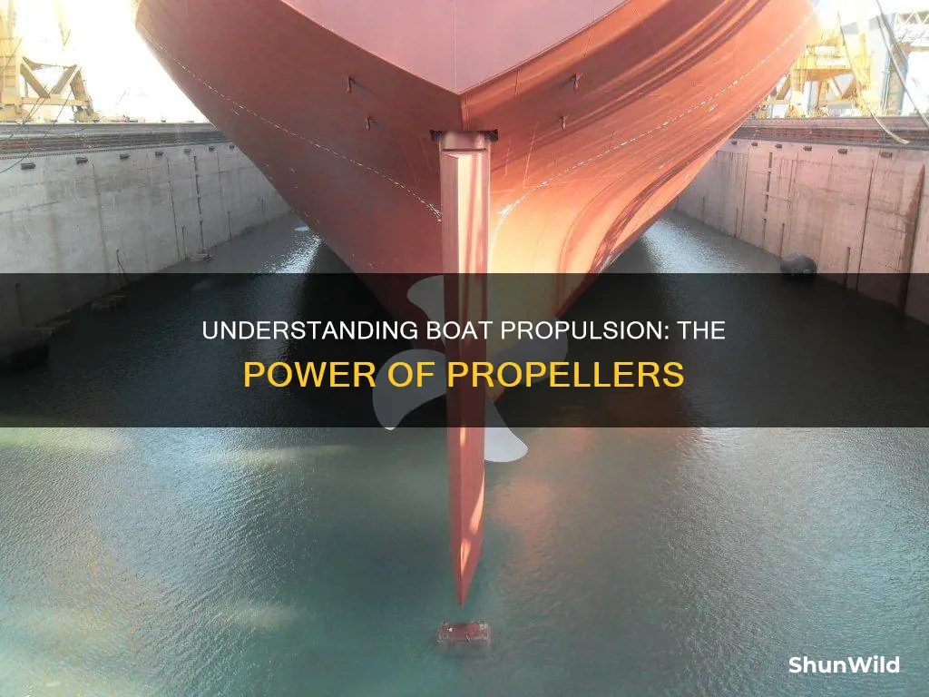 how a boat propeller works