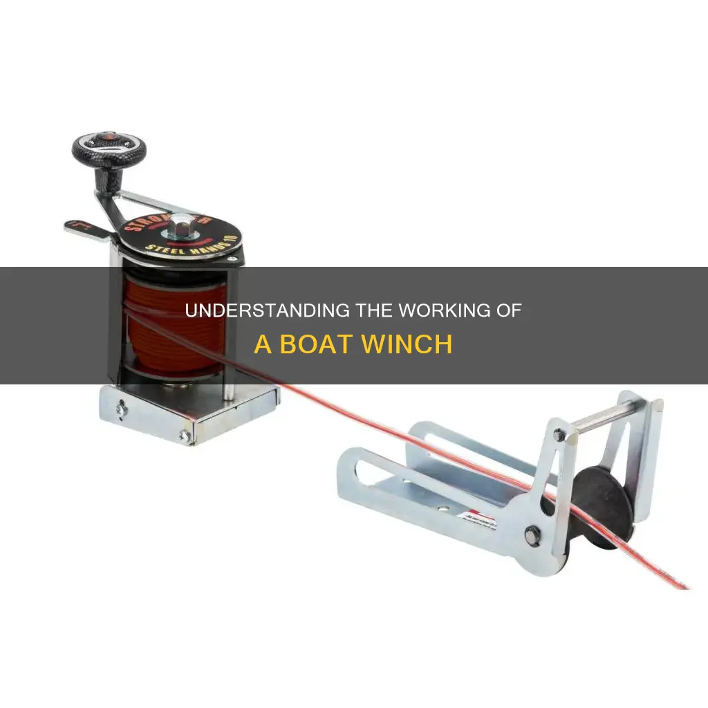 how a boat winch works