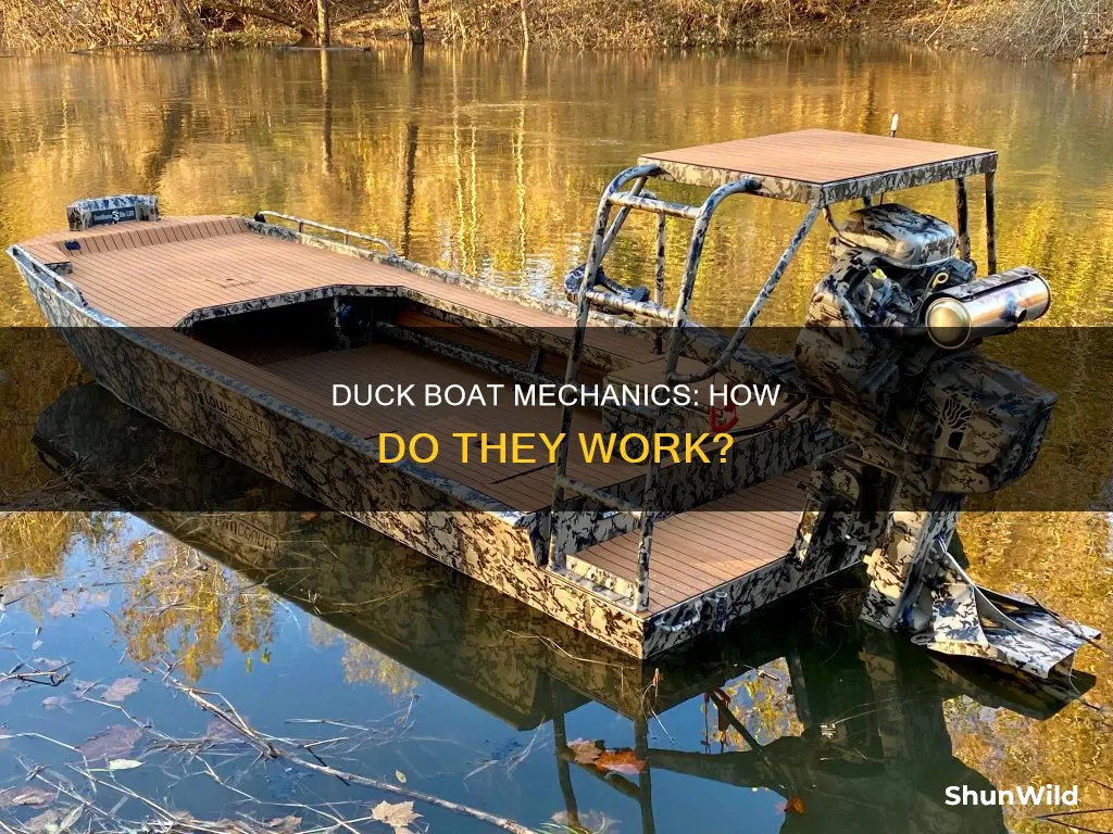 how a duck boat works