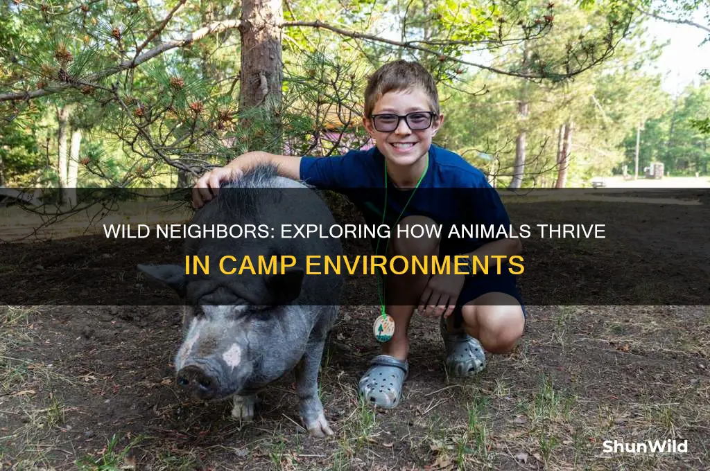how animals in the camp