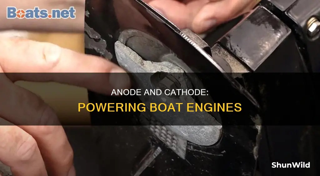 how anode and cathode work on a boat engine