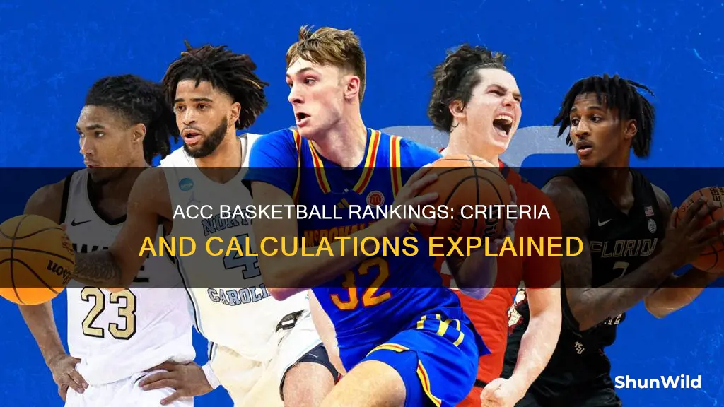 how are acc basketball rankings determined