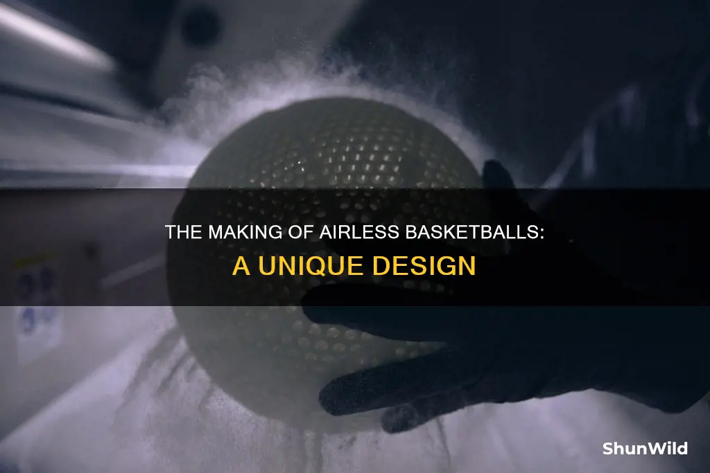 how are airless basketballs made