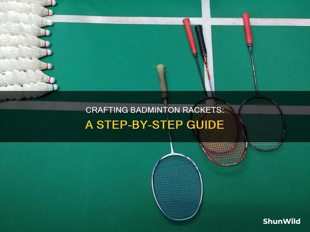 how are badminton rackets made