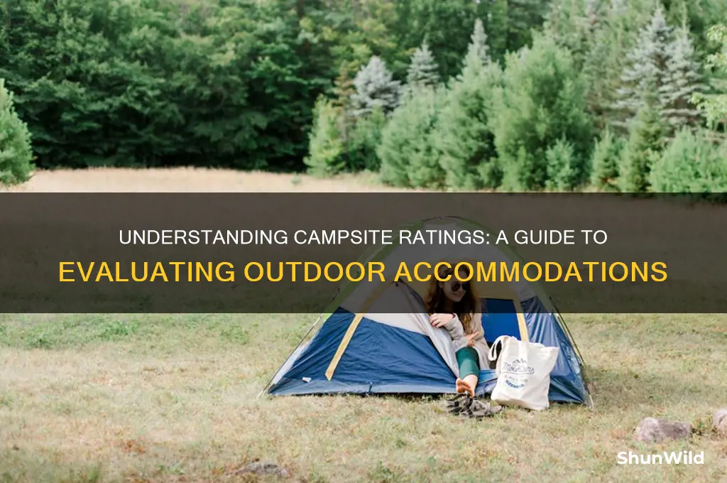 how are camp sites rated