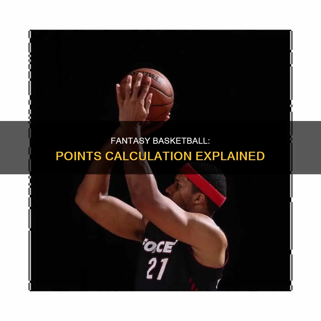 how are fantasy basketball points calculated
