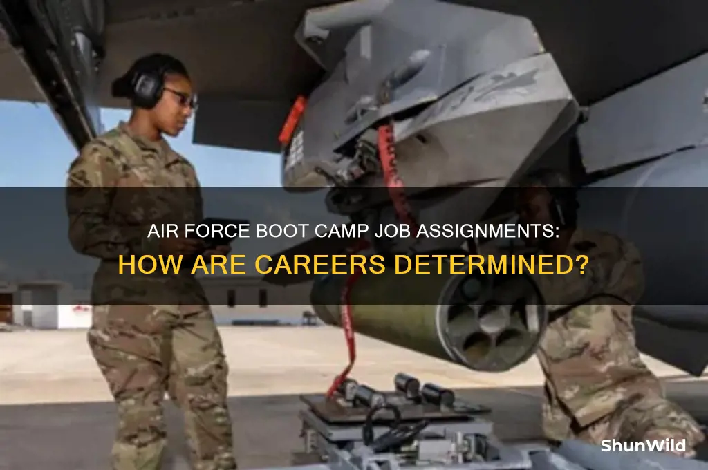 how are jobs chosen in air force boot camp
