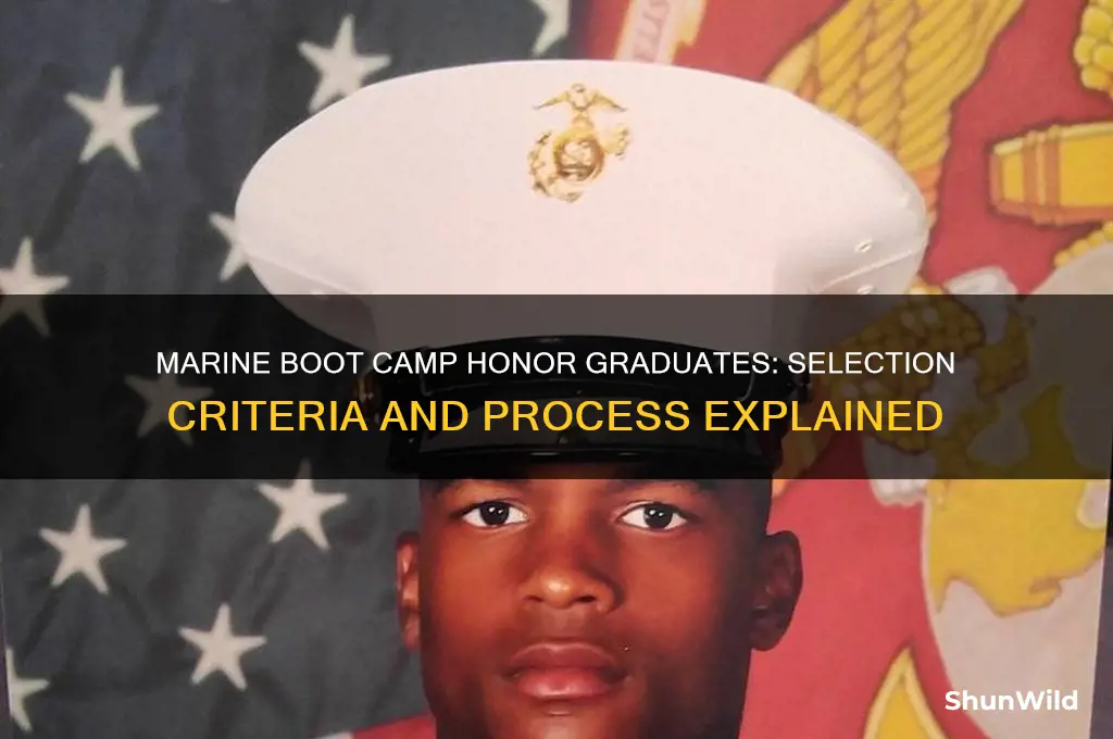how are marine boot camp honor graduates selected