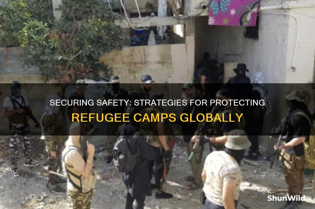 how are refugee camps protected