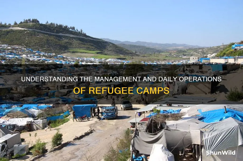 how are refugee camps run