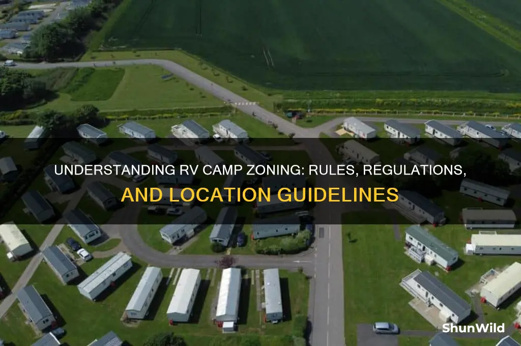 how are rv camps zoned