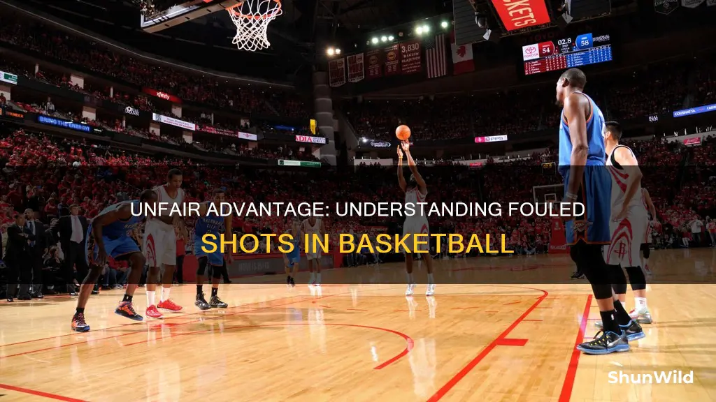 how are shots that are fouled scored in basketball