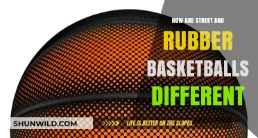Street vs Rubber Basketballs: What's the Difference?