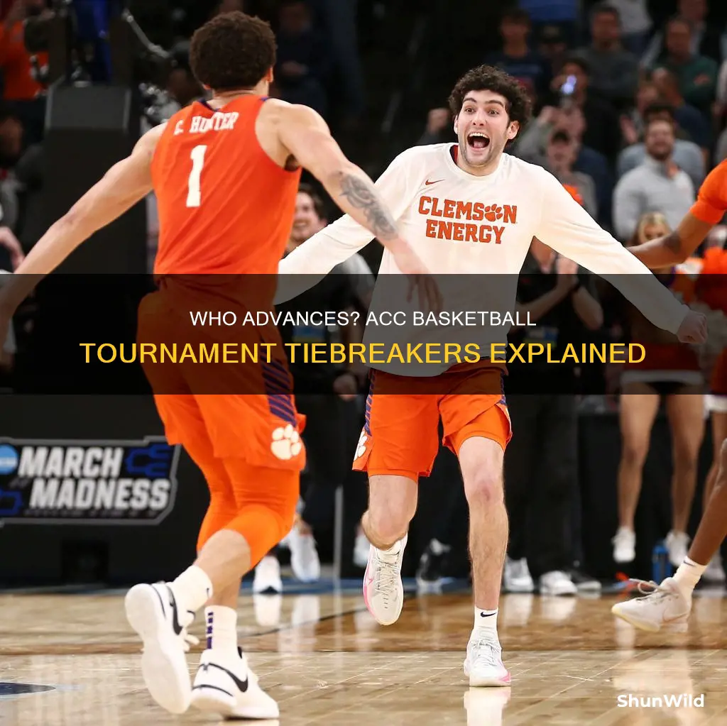 how are tiebreakers determined in the acc basketball tournament