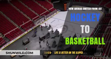 The Magic of Transforming Arenas: Ice Hockey to Basketball