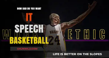 The Power of Want: Basketball Speech