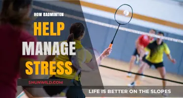 Badminton: Stress Relief through Fun and Fitness