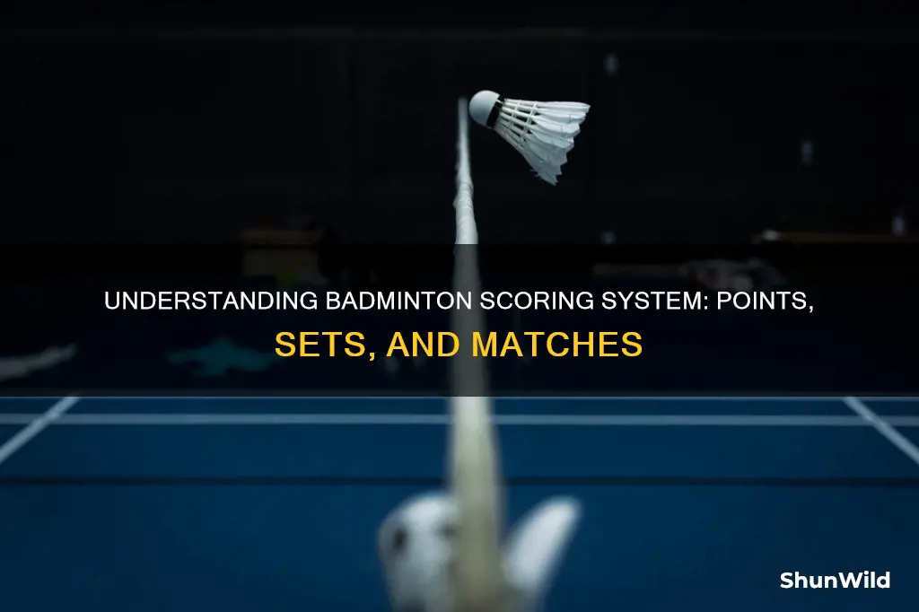 how badminton is scored
