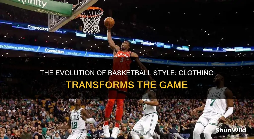 how basketball clothing has changed