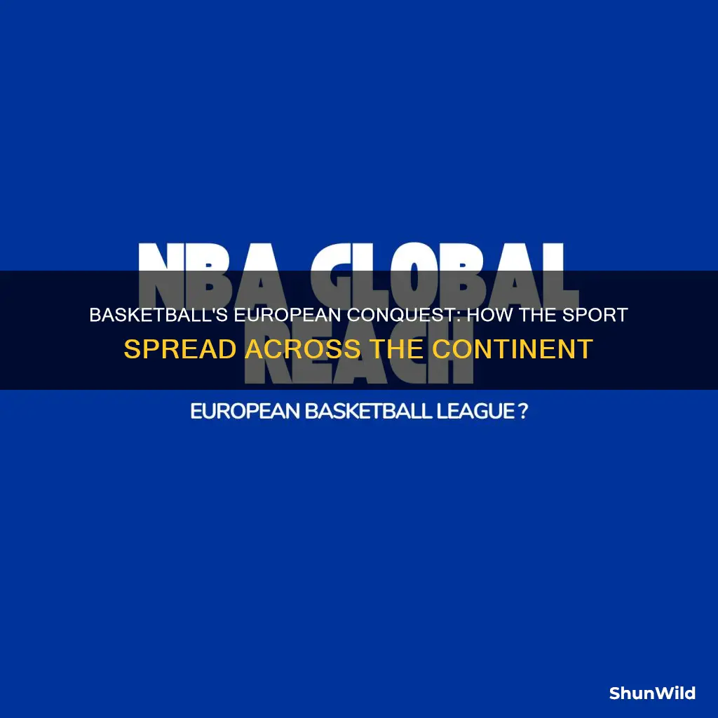how basketball expanded to europe