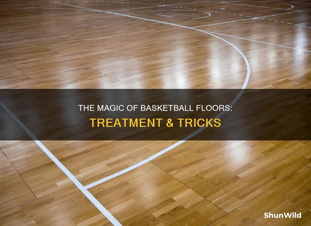 how basketball floors are treated