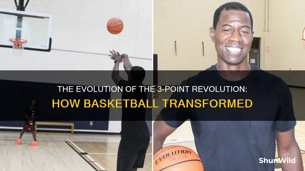 how basketball has evolved 3 point shot