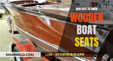 The Perfect Finish: Wooden Boat Seats