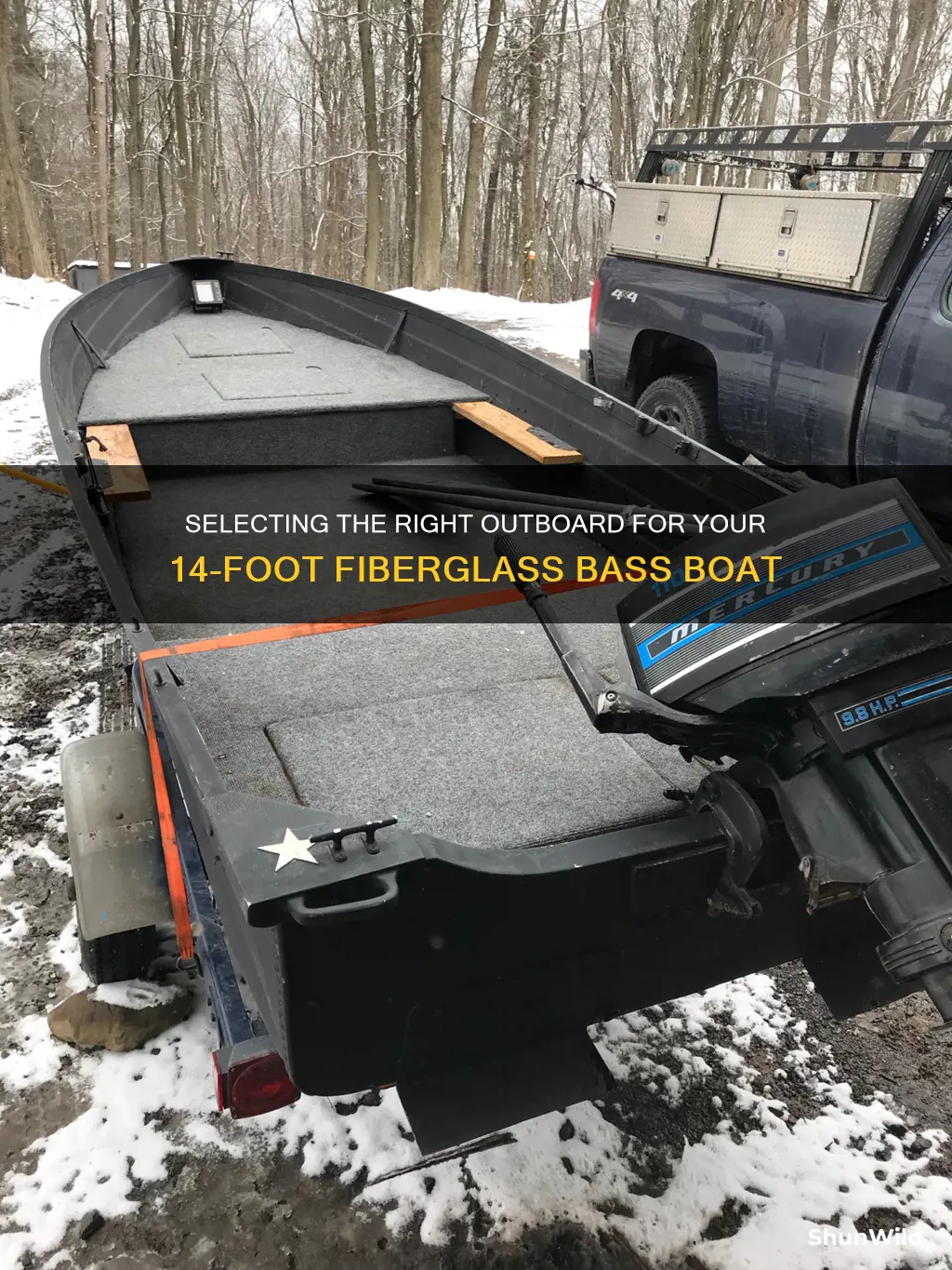how bif outboard for 14 fiberglass bass boat