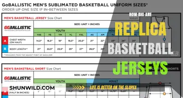 Replica Basketball Jersey Sizes: What You Need to Know