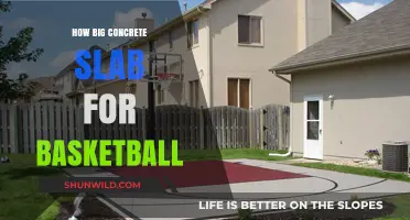 Concrete Slab for Basketball: How Big Should It Be?