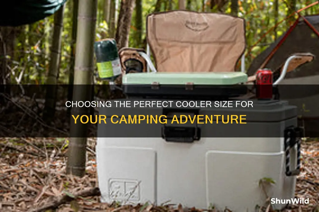 how big cooler for camping